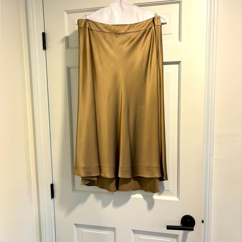 Pure silk skirt